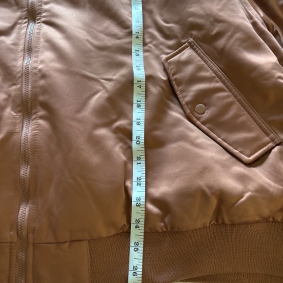 Nike Air Jordan Flight Renegade Oversized Satin Bomber Jacket Women's Plus Size - Picture 6 of 9